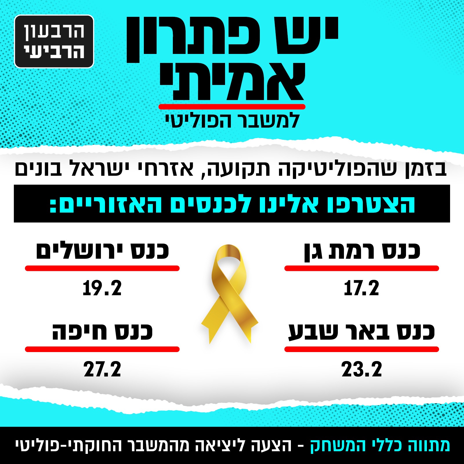 כנסים אזוריים- כללי המשחק 